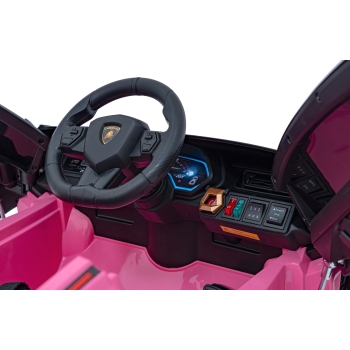 Auto na akumulator dla dzieci Lamborghini SIAN Różowy QLS-6388.ROZ